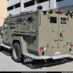 Lenco BearCat G2 armored vehicle photographed in 2015, shown as a historical example.